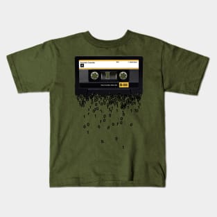 The death of the cassette tape Kids T-Shirt